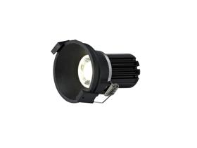 DM200891  Bania 10 Tridonic Powered 10W 2700K 710lm 36° CRI>90 LED Engine Black Fixed Recessed Spotlight, IP20